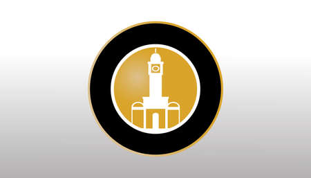 izmir city clock tower .のイラスト素材