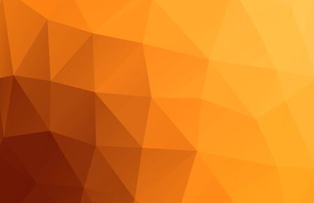 Polygonal modern colorful horizontal greeting card mockupのイラスト素材