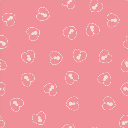 Seamless pattern with colorful flowers . Vector.のイラスト素材