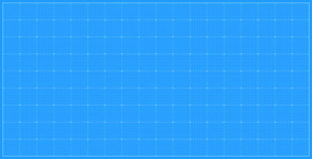 Wide blueprint background. Vector illustrationのイラスト素材