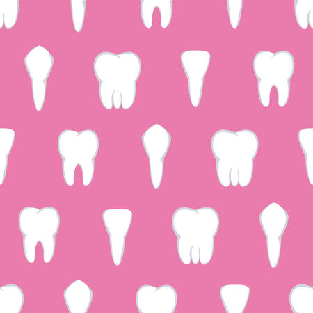 Tooth pattern.のイラスト素材