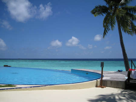 Three shades of blueの写真素材