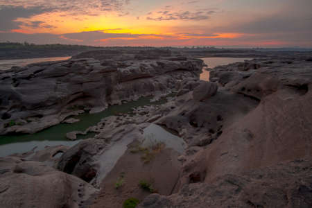Beautiful sunrise landscape from canyon Sam Phan Bokの写真素材