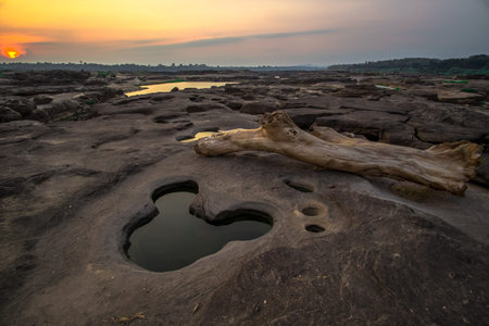 Beautiful sunrise landscape from canyon Sam Phan Bokの写真素材