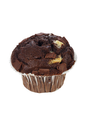 Chocolate muffin.の写真素材