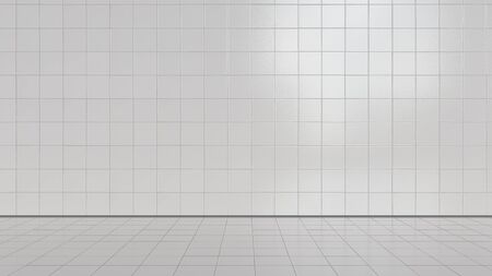 washing machine in laundry room -- 3D Renderingの写真素材