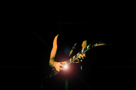 electric guitarの写真素材