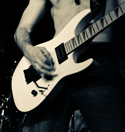 electric guitarの写真素材