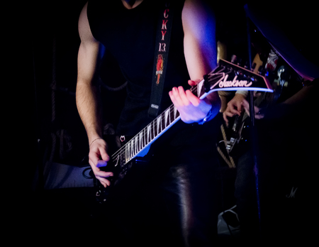 electric guitarの写真素材