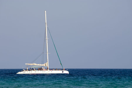 White boat