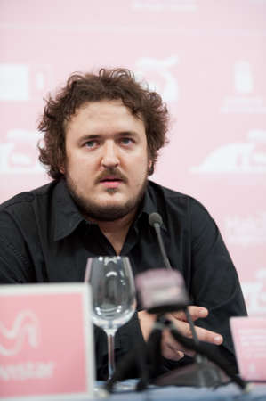 LAS PALMAS, SPAIN-MARCH 16: Sebastian Lingiardi, from Argentina, director of movie Sipのeditorial素材