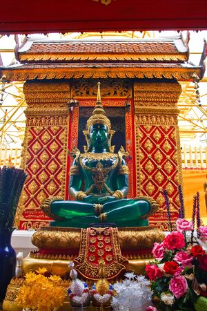 Emerald Buddha modelの写真素材