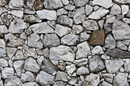 Gray stone wall background texture surface