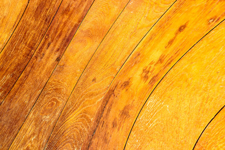 Striped pattern plank wood wall surface textureの写真素材