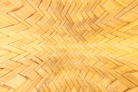 Seamless woven bamboo surface texture backgroundの写真素材