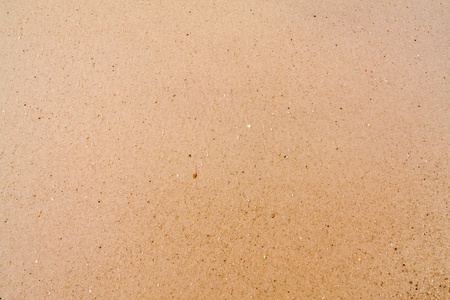 Yellow brown sand on the beach surface texture backgroundの写真素材
