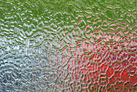 Colours behind opaque privacy glass widowの写真素材