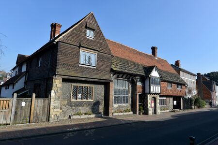 Henry VIII wife Anne of Cleves house, Southover, Lewes.のeditorial素材