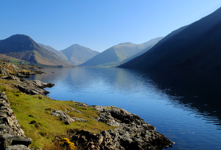 Wastwater (Wast Water) in the English Lake Districtの写真素材