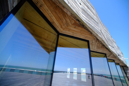Detail of Hastings Pier, East Sussex. UK,の写真素材