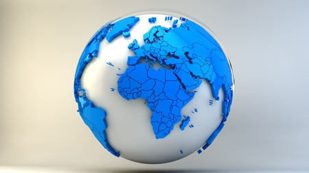 Planet earthの写真素材