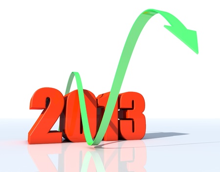 Rise of 2013の写真素材