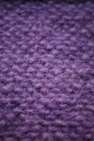 Violet knitting wool texture macro detail background verticalの写真素材