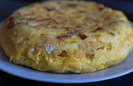 Delicious and tasty spanish omelette