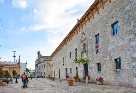 Santo Domingo, Dominican Republic. Museum of Casas Reales (Royal House Museum).