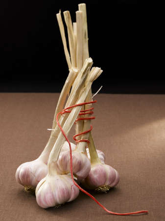 cloves of garlic の写真素材