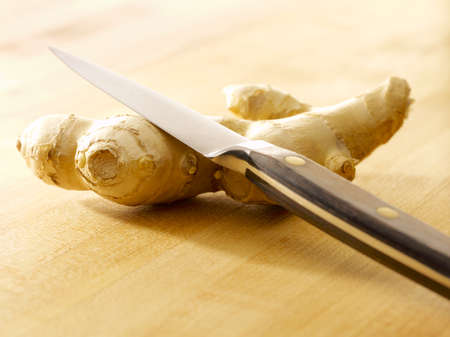 fresh ginger の写真素材