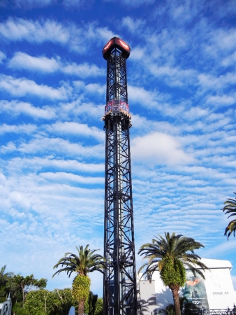 Crazy Tower at Movie World. Gold Coastの素材