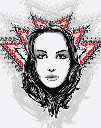 Modern Queen のイラスト素材