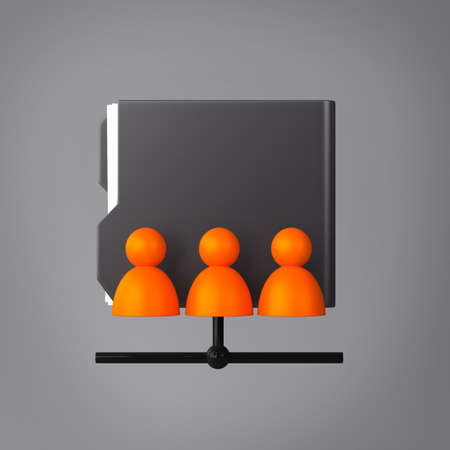 Network Communicationの写真素材