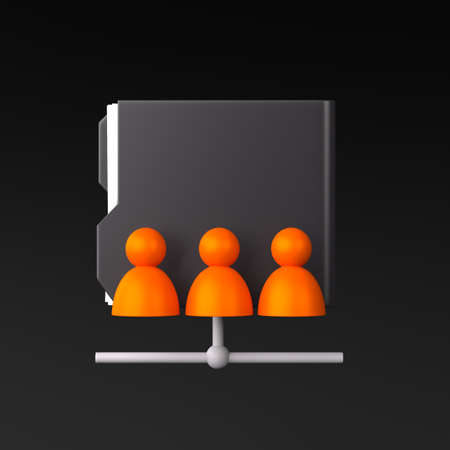 Network Communicationの写真素材