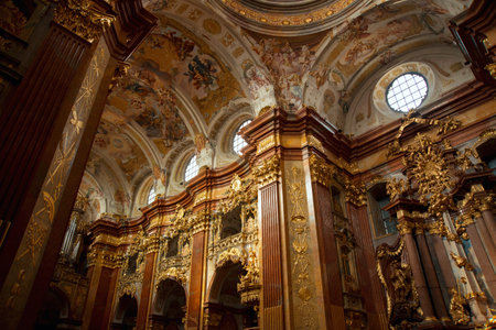 Austria/ Melk, 8 march 2020 amazing view in Melk Monastery