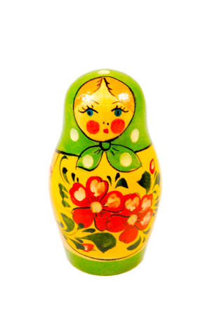 traditional wooden dollの写真素材