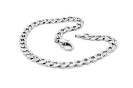 silver braceletの写真素材