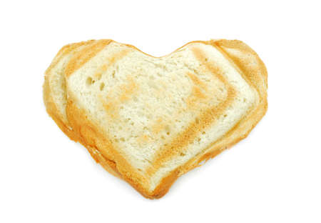 heart sandwichの写真素材