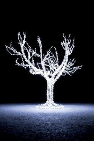 electric lights tree