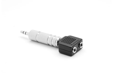 audio jack adapter single to double output