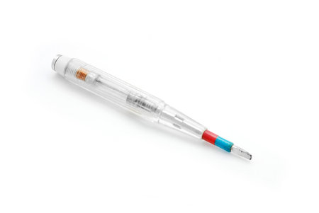 screwdriver and electricity current detector