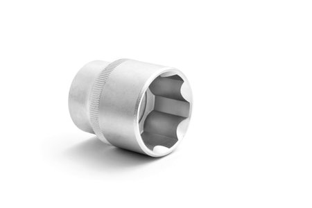 Socket bit on whiteの写真素材