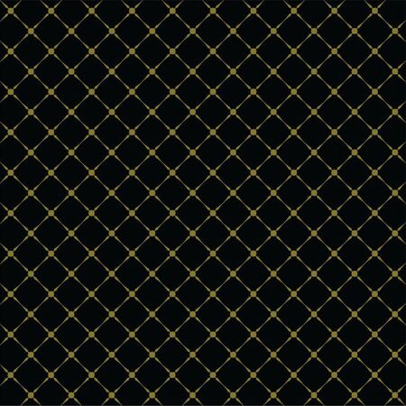 Gold cross square on blackのイラスト素材