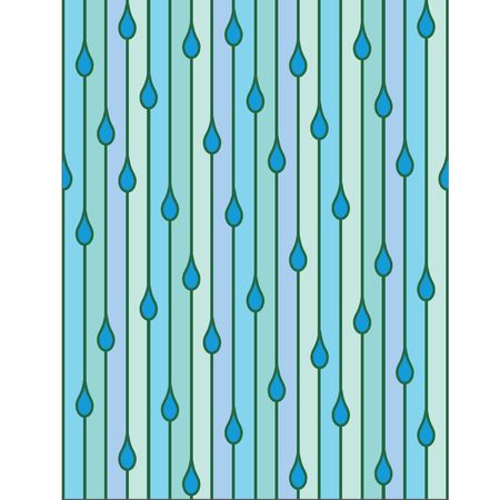 Blue raindrops pattern on tapesのイラスト素材