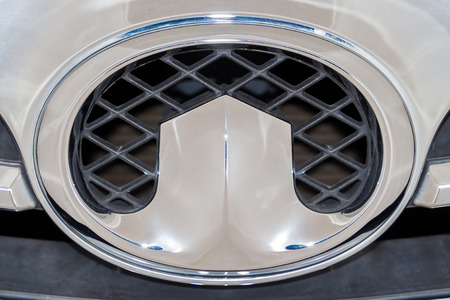 San Fernando, VI Region, Chile. July 22 of 2018. Great Wall car symbolのeditorial素材