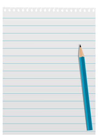 Illustration of a sheet of paper with space for your textのイラスト素材