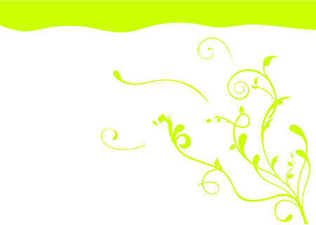 Illustration of an abstract green backgroundのイラスト素材