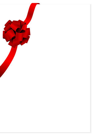 Illustration of a beautiful red glossy bowのイラスト素材