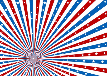 4th July backgroundのイラスト素材